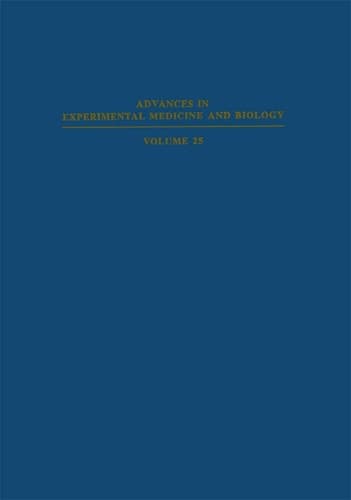 Glycolipids, Glycoproteins, and Mucopolysaccharides of the Nervous System (Advances in Experimental Medicine and Biology Vol. 25)