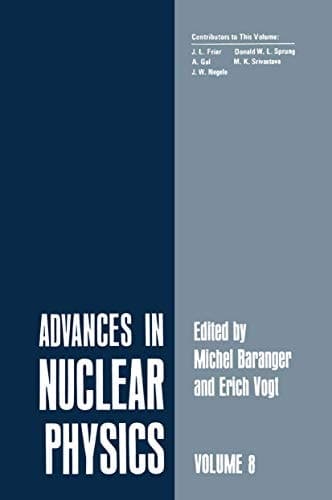 Advances in Nuclear Physics, Vol. 8