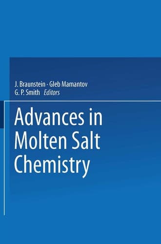 Advances in Molten Salt Chemistry Volume 2
