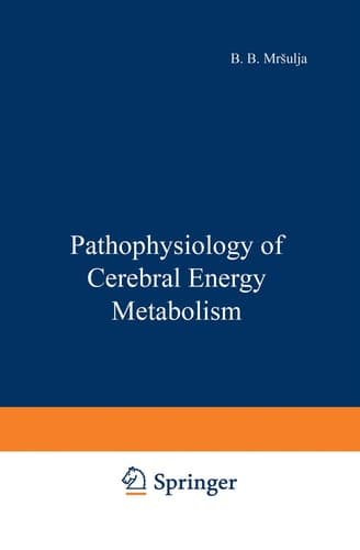 Pathophysiology of Cerebral Energy Metabolism