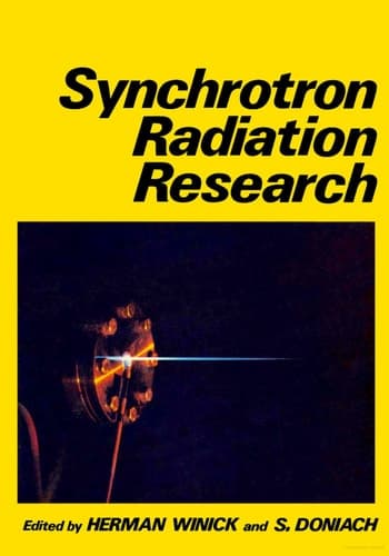 Synchrotron Radiation Research