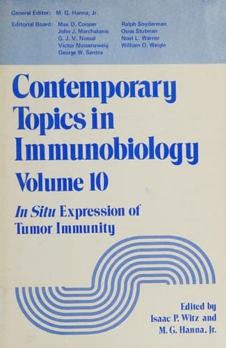 In Situ Expression of Tumor Immunity