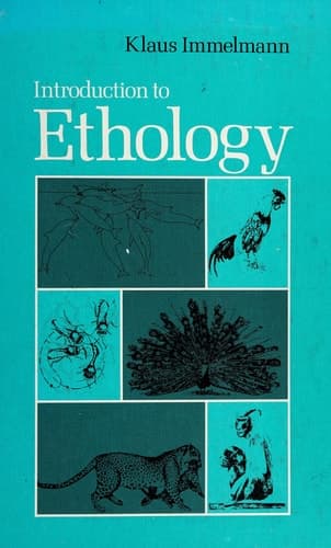 Introduction to Ethology