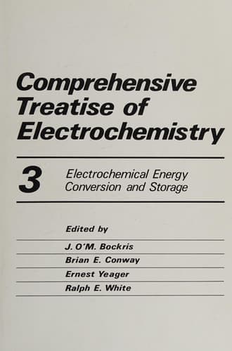 Comprehensive Treatise of Electrochemistry Volume 3: Electrochemical Energy Conversion and Storage