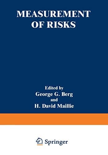 Measurement of Risks (Environmental Science Research)