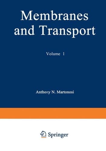 Membranes and Transport, Vol. 1