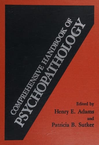 Comprehensive Handbook of Psychopathology