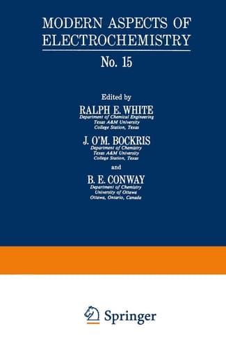 Modern Aspects of Electrochemistry No. 15