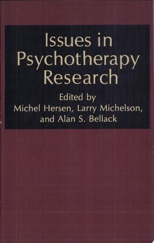 Issues in Psychotherapy Research