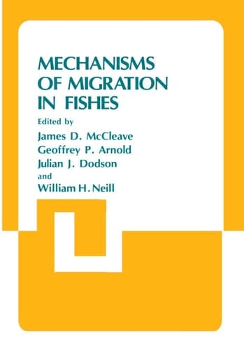 Mechanisms of Migration in Fishes (Nato Conference Series)