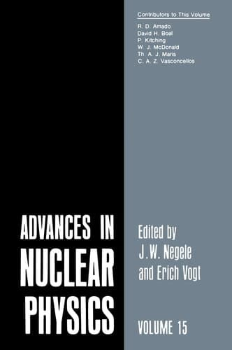 Advances in Nuclear Physics Volume 15