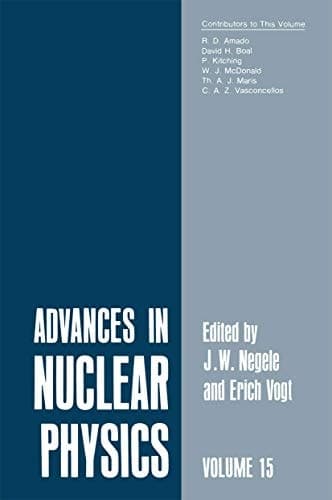 Advances in Nuclear Physics Volume 15