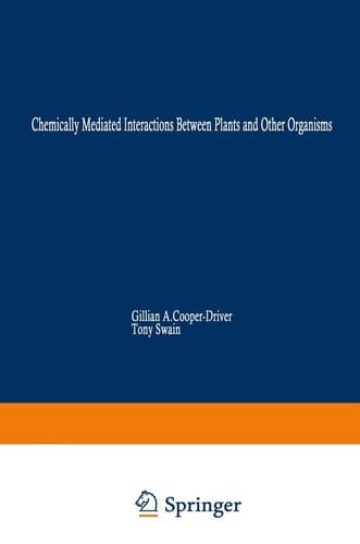 Chemically Mediated Interactions Between Plants and Other Organisms