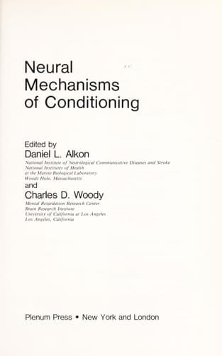 Neural Mechanisms of Conditioning