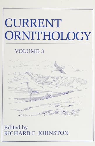 Current Ornithology Volume 3