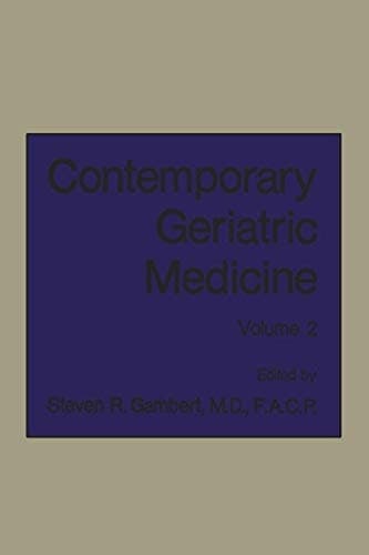Contemporary Geriatric Medicine: Volume 2