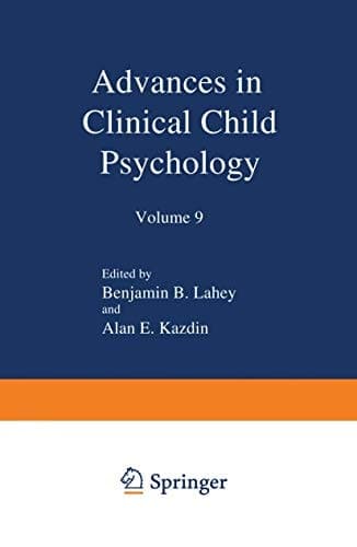 Advances in Clinical Child Psychology