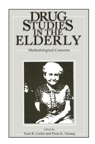 Drug Studies in the Elderly: Methodological Concerns