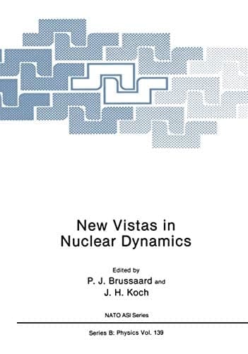 New Vistas in Nuclear Dynamics (NATO Science Series B:, 139)