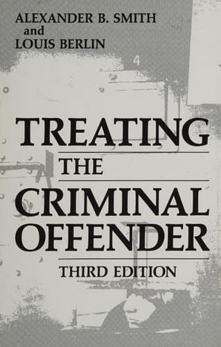 Treating the Criminal Offender