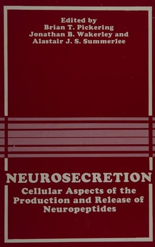 Neurosecretion Cellular Aspects of the Production and Release of Neuropeptides