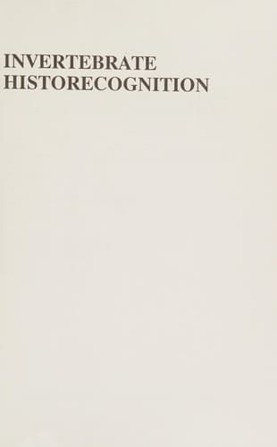 Invertebrate Historecognition (Bodega Marine Laboratory Marine Science Series)