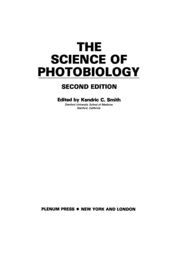 The Science of Photobiology