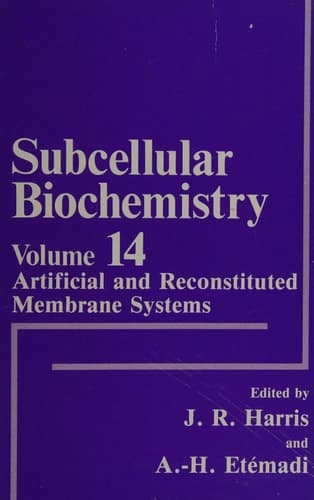 Artificial and Reconstituted Membrane Systems