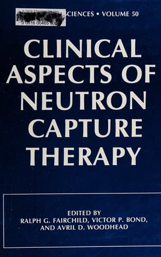 Clinical Aspects of Neutron Capture Therapy (Basic Life Sciences)