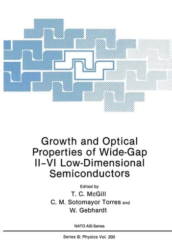 Growth and Optical Properties of Wide-Gap II–VI Low-Dimensional Semiconductors (NATO Science Series B:, 200)