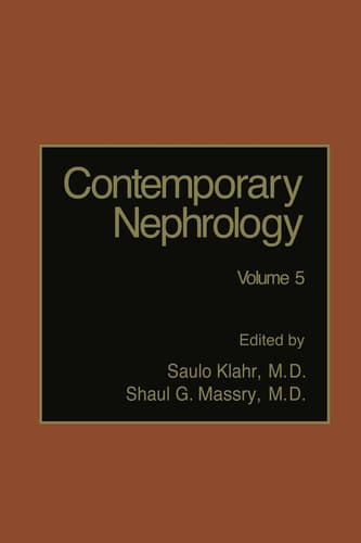Contemporary Nephrology Volume 5