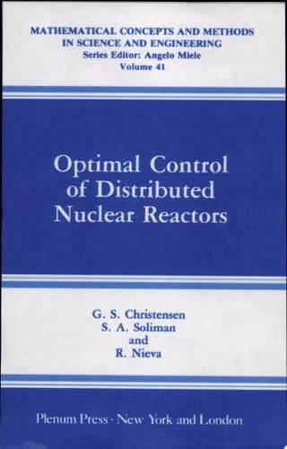 Optimal Control of Distributed Nuclear Reactors