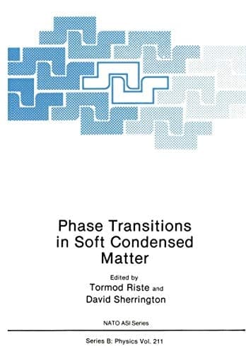 Phase Transitions in Soft Condensed Matter (Nato Science Series B:)