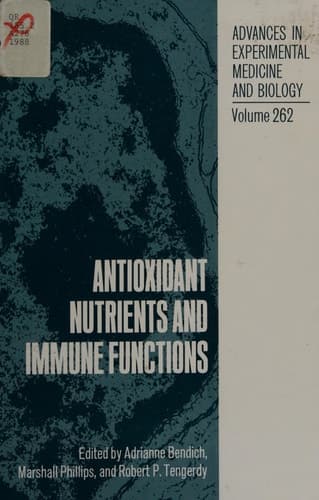 Antioxidant Nutrients and Immune Functions