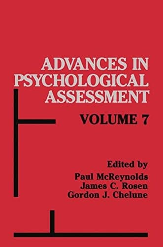 Advances in Psychological Assessment Volume 7