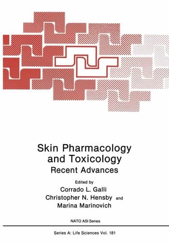Skin Pharmacology and Toxicology: Recent Advances (Nato Science Series A:)