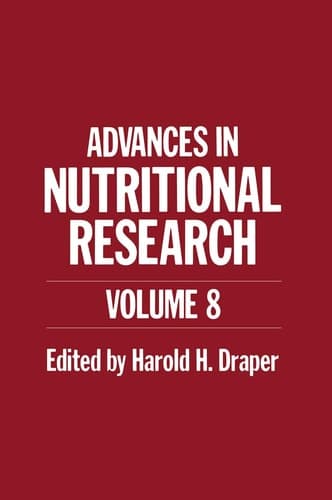 Advances in Nutritional Research Volume 8