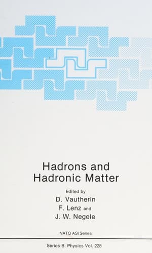 Hadrons and Hadronic Matter