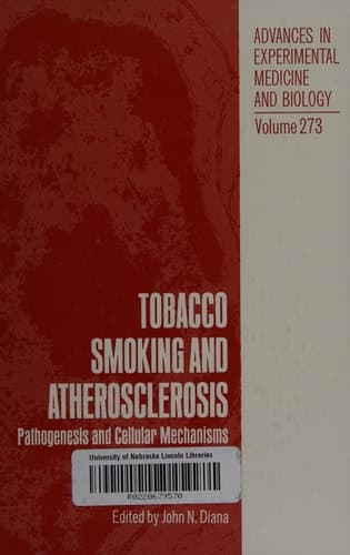 Tobacco Smoking and Atherosclerosis Pathogenesis and Cellular Mechanisms