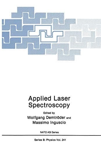 Applied Laser Spectroscopy (Nato Science Series B:)
