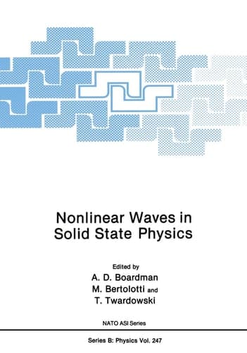 Nonlinear Waves in Solid State Physics