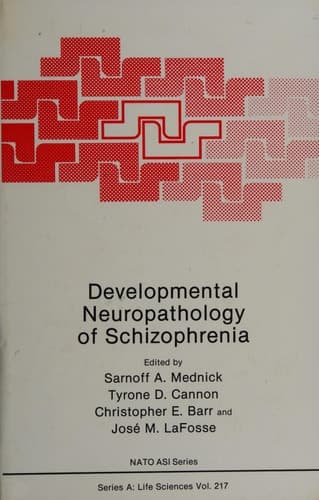 Developmental Neuropathology of Schizophrenia