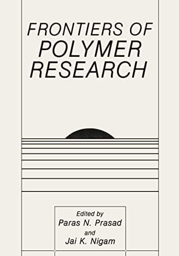 Frontiers of Polymer Research (Longman Linguistics Library)