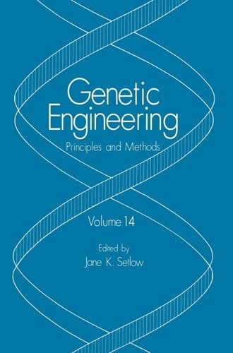 Genetic Engineering Principles and Methods