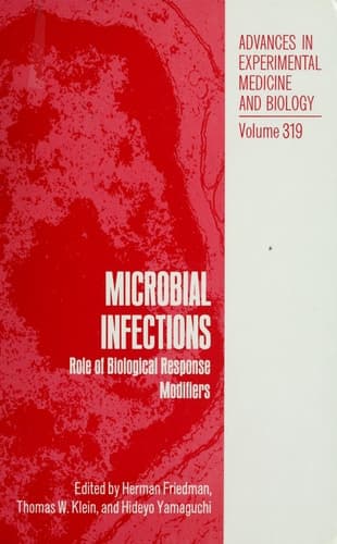 Microbial Infections Role of Biological Response Modifiers
