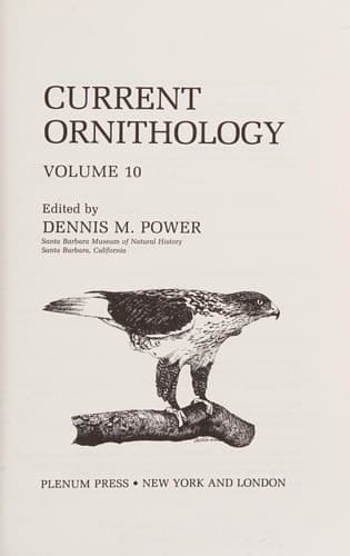 Current Ornithology