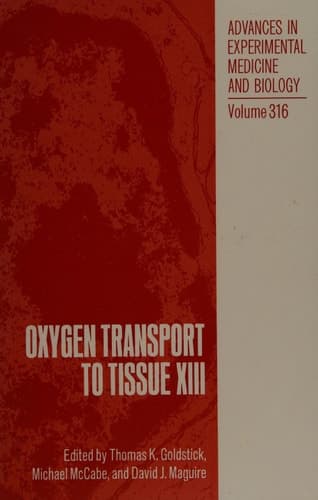 Oxygen Transport to Tissue XIII