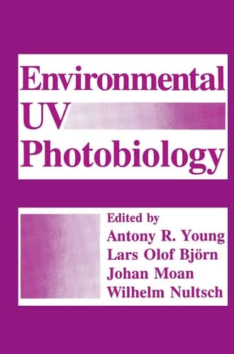 Environmental UV Photobiology (The Language of Science)