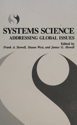 STOWELL SYSTEMS SCIENCE: ADDRE, (Pezcoller Foundation Symposia)