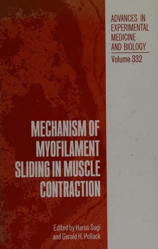 Mechanism of Myofilament Sliding in Muscle Contraction